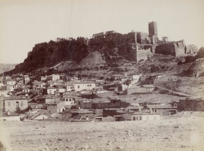 Die Nordwestseite der Akropolis und die Umgebung von Normand Alfred Nicolas